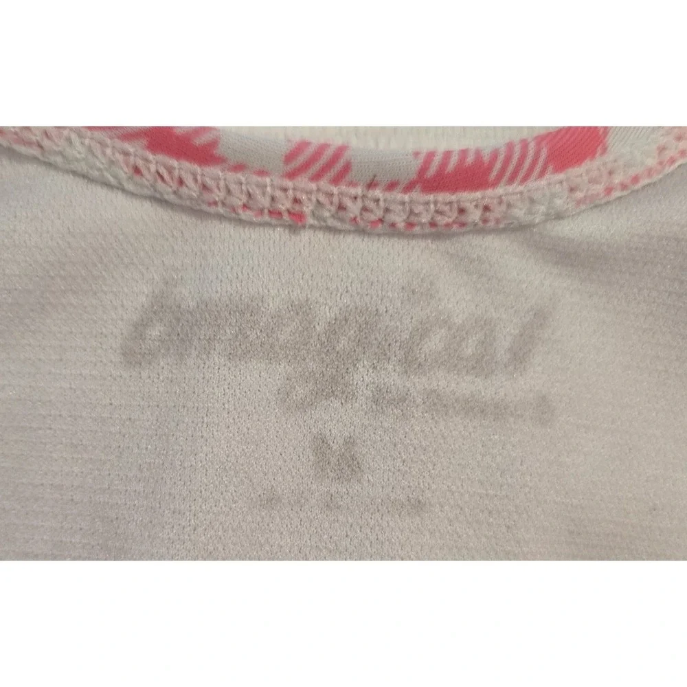 BMagical Girl's‎ Swimsuit  Gingham Pink White Plaid w/ Yellow Flowers Size 16
